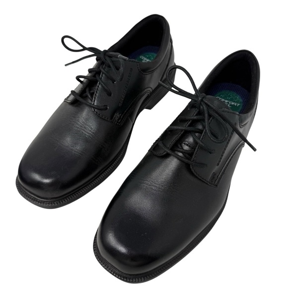 Nunn Bush Men’s Size 9.5 Kore Pro tie Casual Dress Comfort Shoes Leather Black main image 6